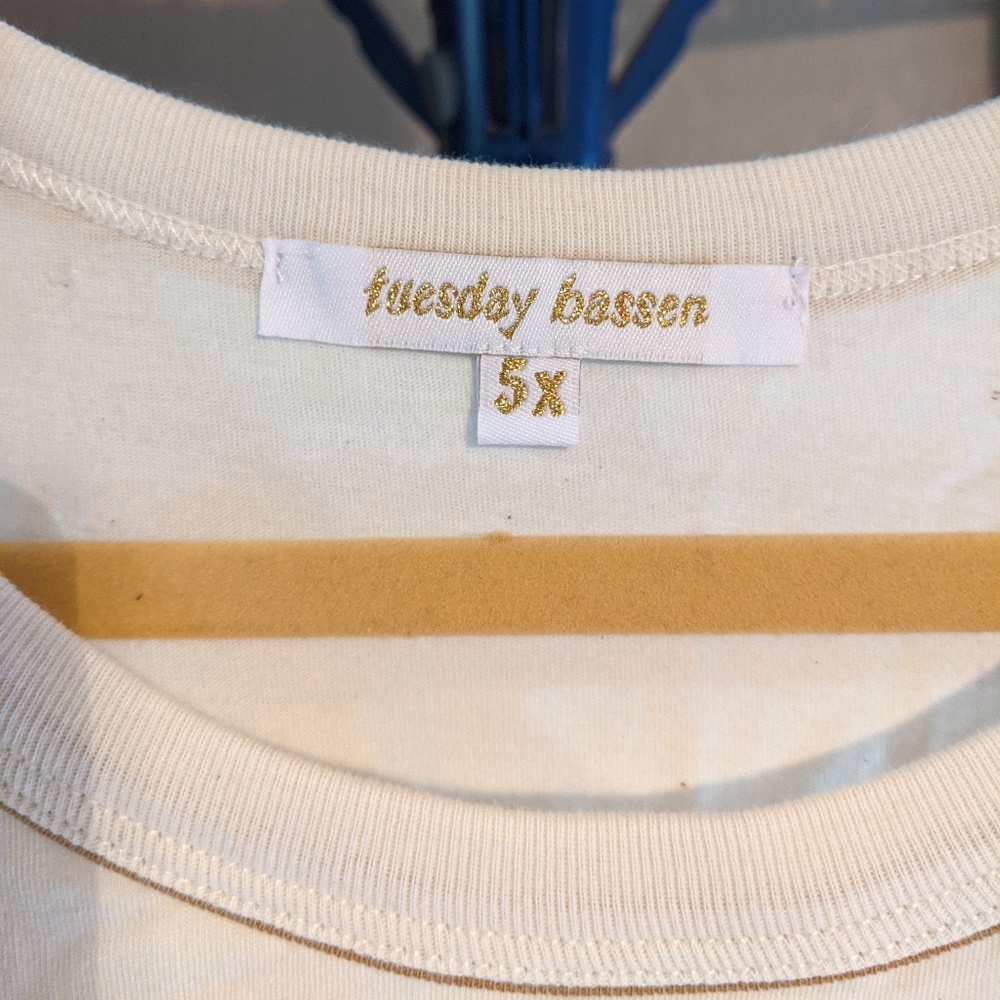 Tuesday Bassen Tuesday of California Ringer Tee 5x